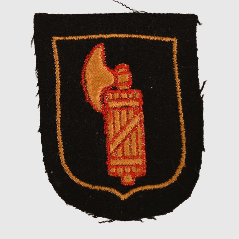 GERMAN WWII WAFFEN SS ITALIAN VOLUNTEER ARM SHIELD.