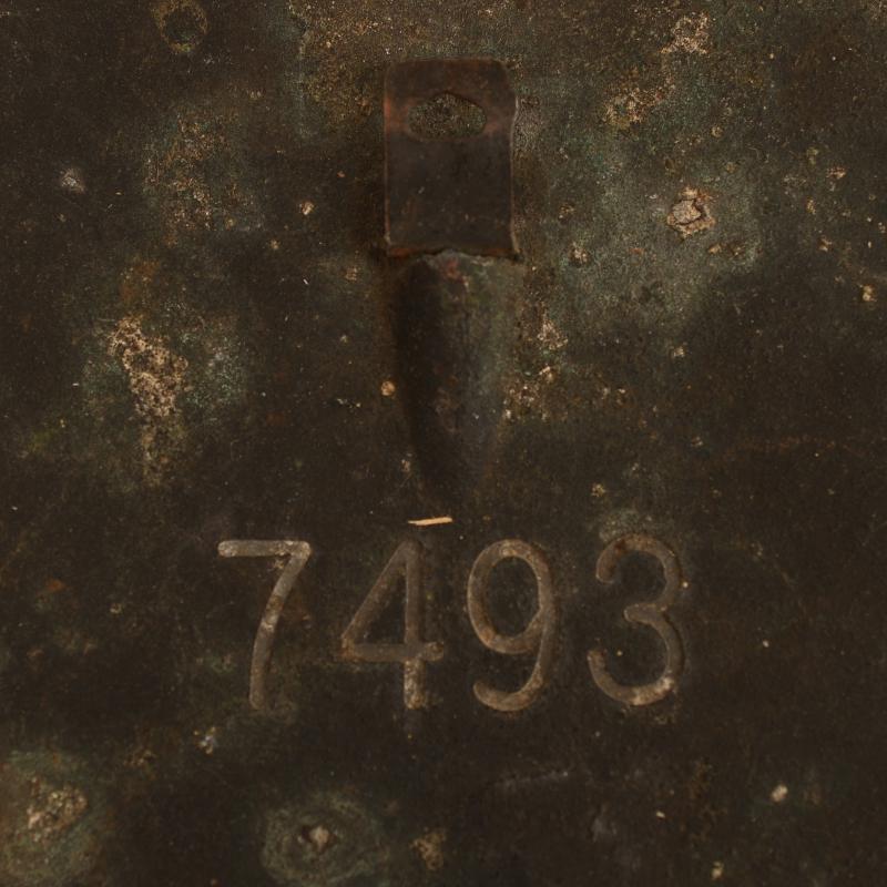 GERMAN WWII LUFTGAU NORWAY NON PORTABLE PLAQUE.