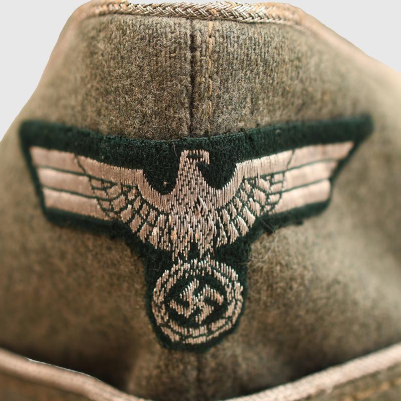 GERMAN WWII ARMY ADMINISTRATION OFFICERS OVERSEAS CAP.