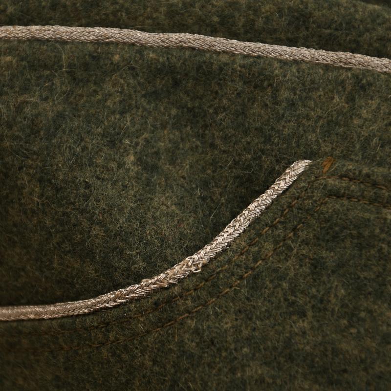 GERMAN WWII ARMY PANZER OFFICERS OVERSEAS CAP.