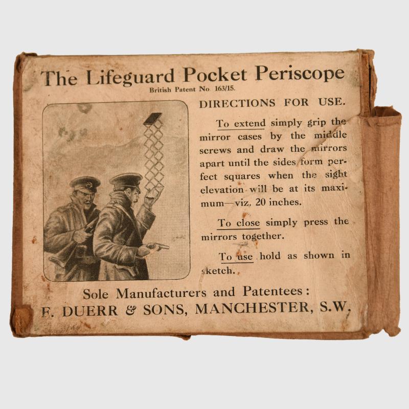BRITISH WWI LIFEGUARD TRENCH PERISCOPE.