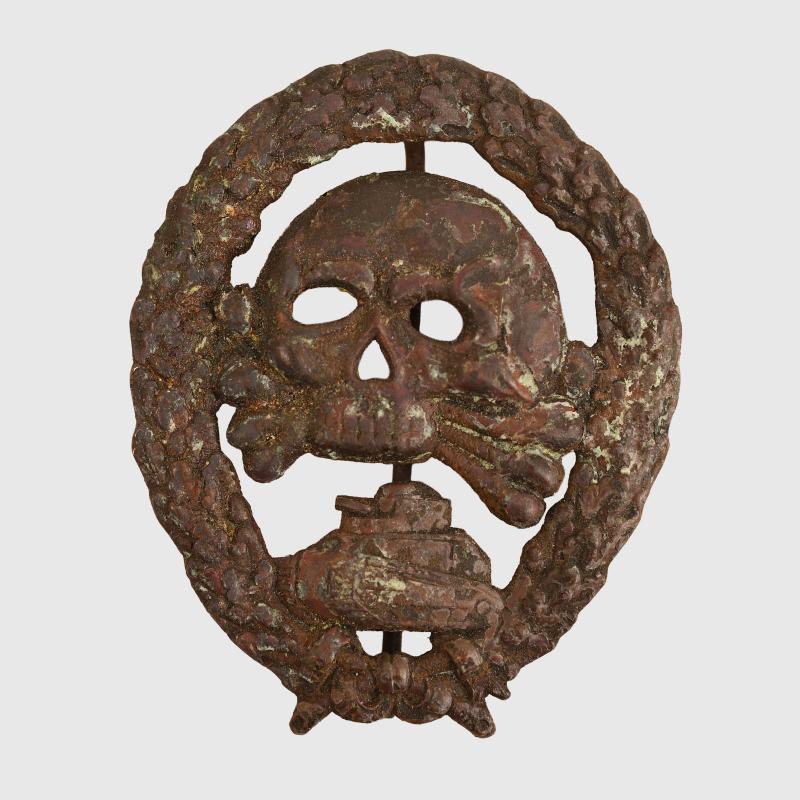 GERMAN WWII CONDOR LEGION TANK BADGE.