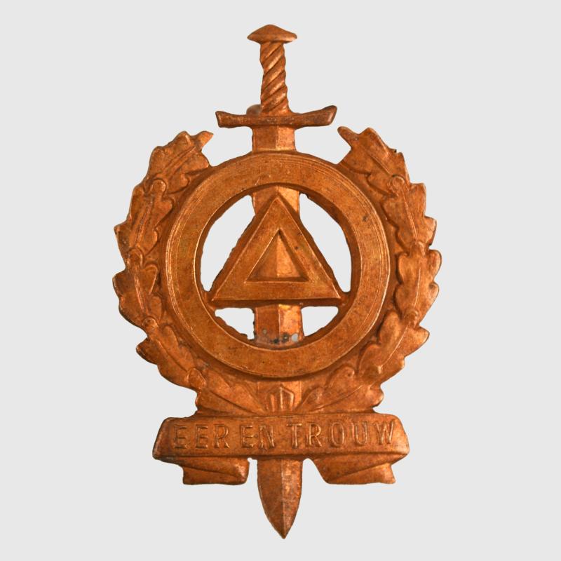 GERMAN WWII FLEMISH HONOUR BADGE IN BRONZE.