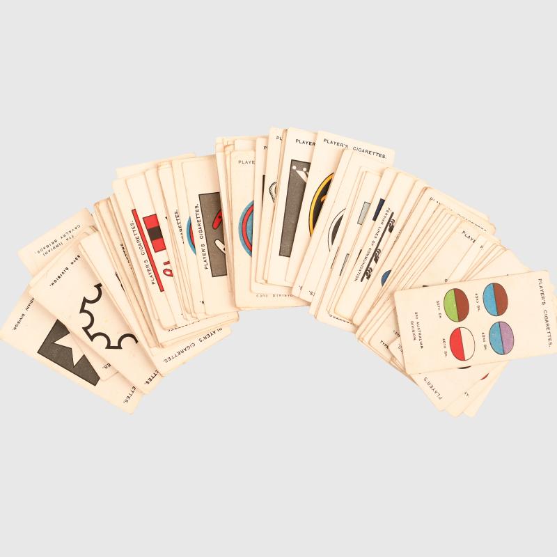 BRITISH WWI JOHN PLAYER CIGARETTE CARDS.