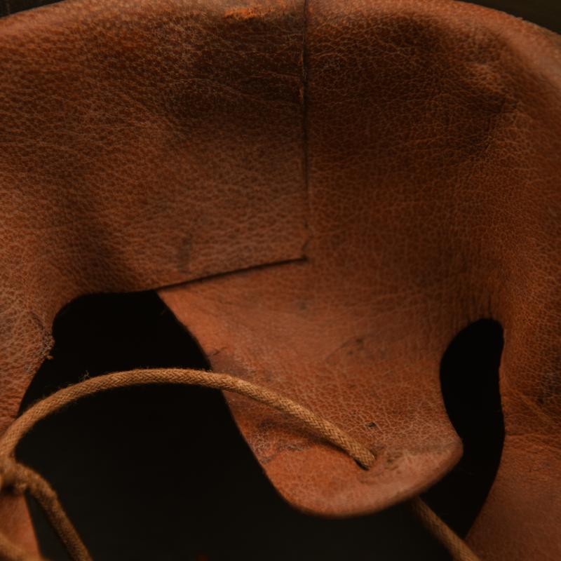 GERMAN WWII RLB SERVICE HELMET.