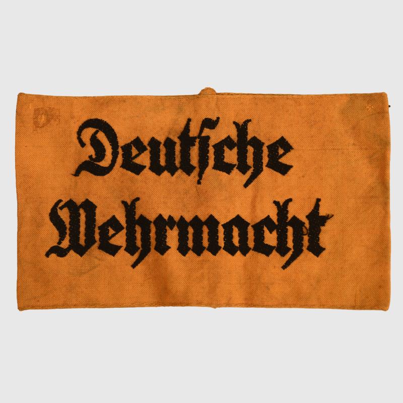 GERMAN WWII DEUTSCHE WEHRMACHT ARMBAND.