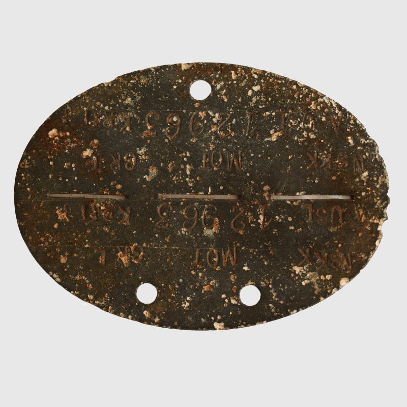 GERMAN WWII NSKK IDENTITY DISC.