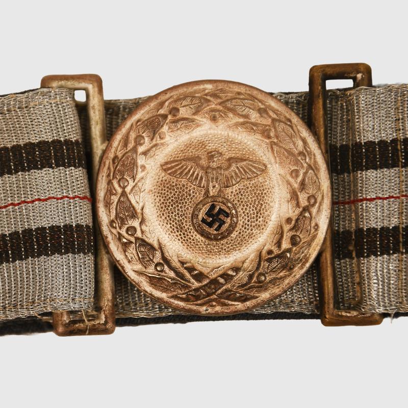 GERMAN WWII RLB BROCADE BELT.