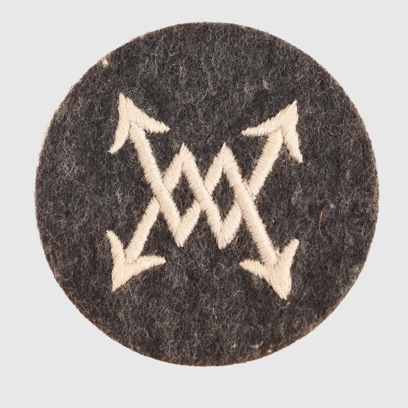 GERMAN WWII LUFTWAFFE QUALIFIED TELEPHONE OPERATOR TRADE PATCH.
