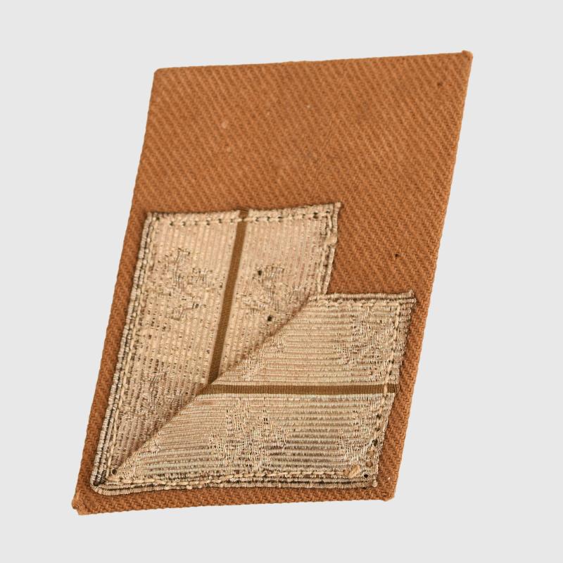 GERMAN WWII NSDAP BLOCK LEADER COLLAR PATCH.