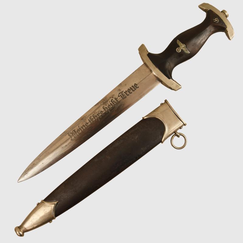 GERMAN WWII MODEL 33 SS MANS DAGGER.