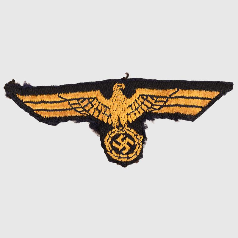 GERMAN WWII KRIEGSMARINE OVERSEAS CAP EAGLE.