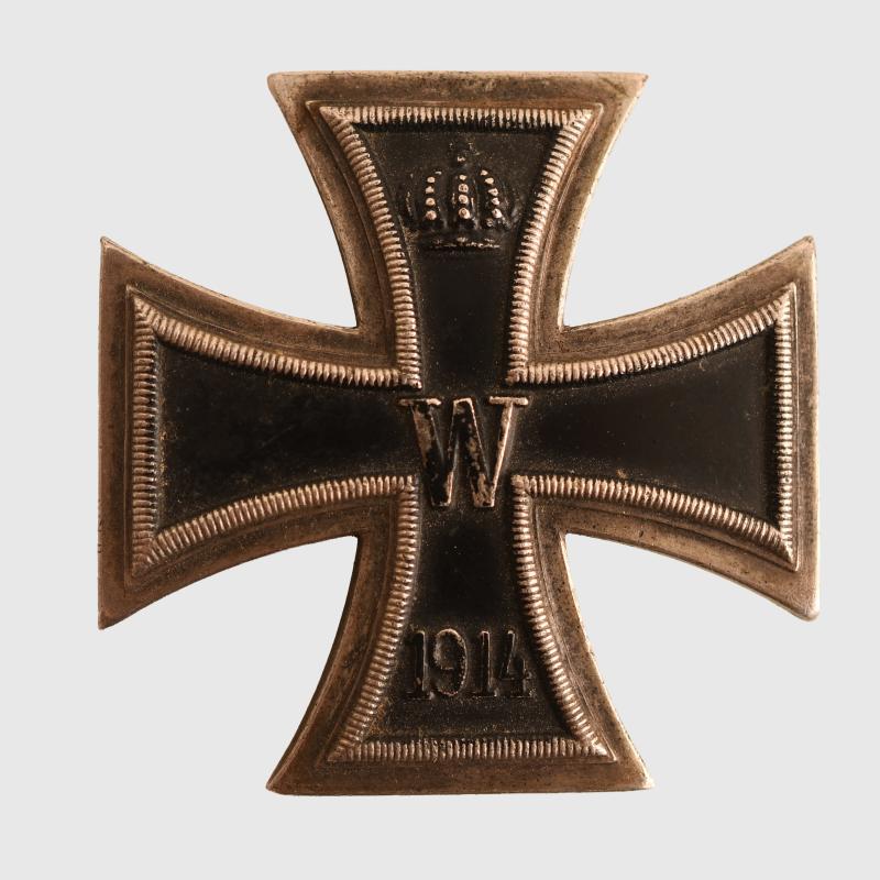 GERMAN WWI IRON CROSS 1ST CLASS.