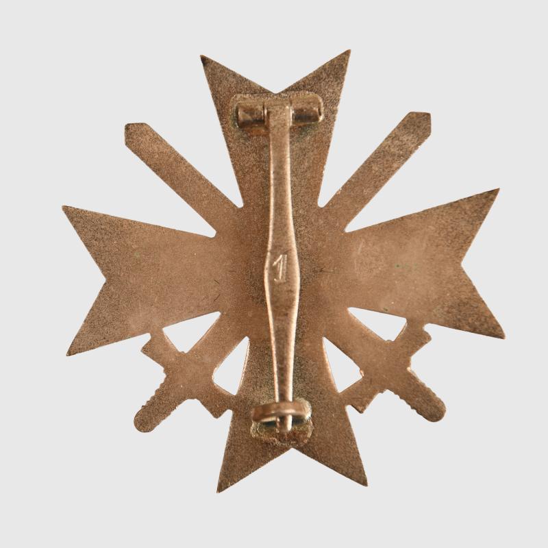 GERMAN WWII WAR SERVICE CROSS 1ST CLASS WITH SWORDS.