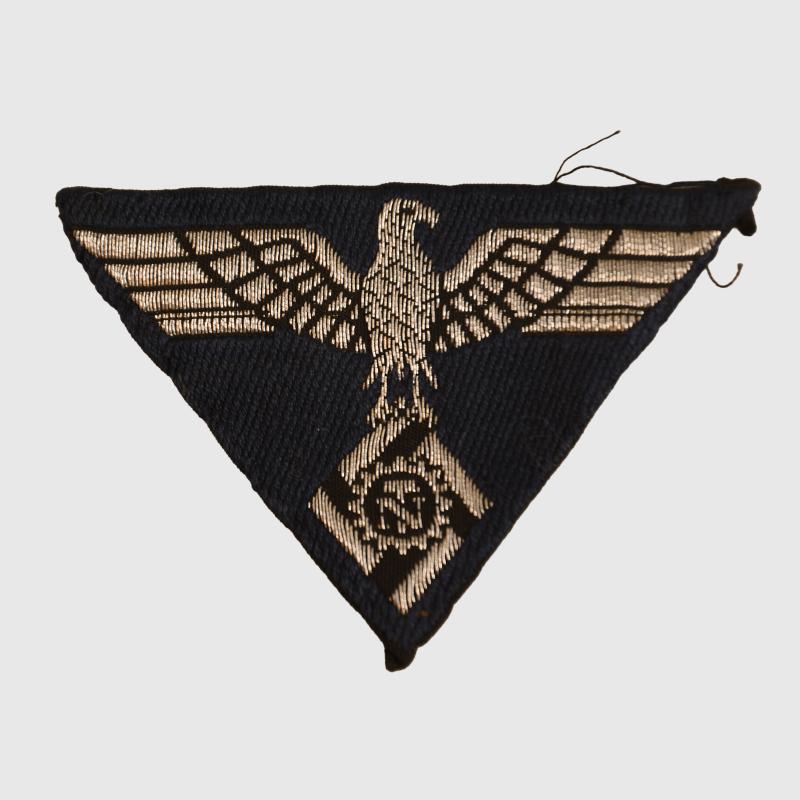 GERMAN WWII TENO ENLISTED MANS OVERSEAS CAP EAGLE.