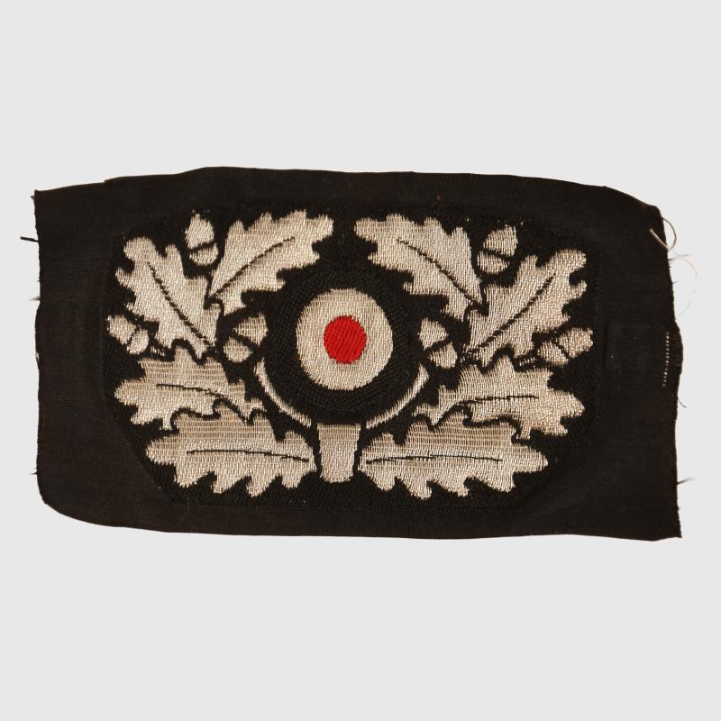 GERMAN WWII PANZER BERET OFFICERS WREATH.