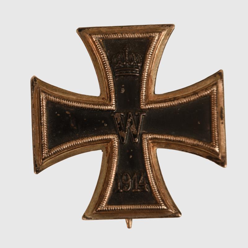 GERMAN WWI IRON CROSS 1ST CLASS 1914.
