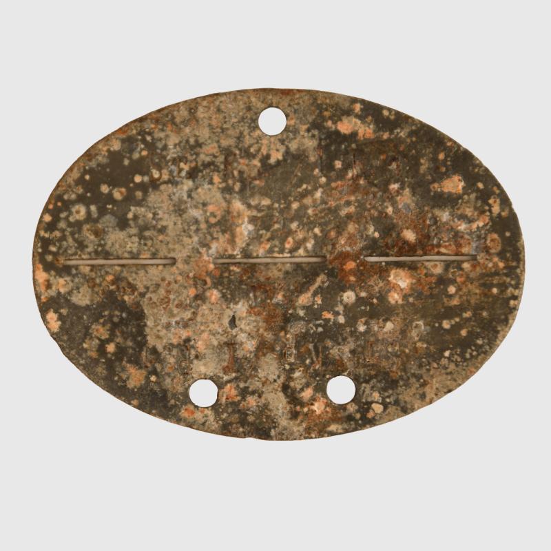 GERMAN WWII INFANTRY OFFICERS SCHOOL ID DISC.
