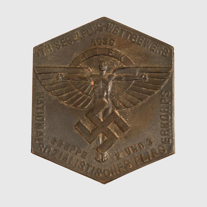 GERMAN WWII NSFK PLAQUETTE.