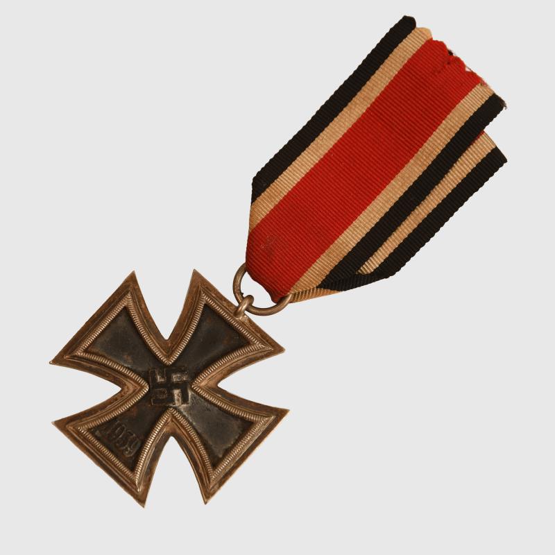 GERMAN WWII IRON CROSS 2ND CLASS WITH UNUSUAL NUMBER.