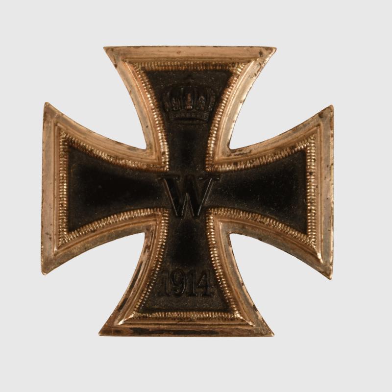 GERMAN WWI IRON CROSS 1ST CLASS.