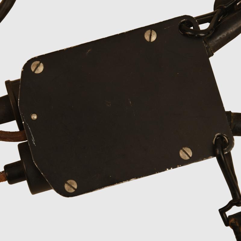 GERMAN WWII WAFFEN SS MARKED BUNKER COMMUNICATION SET.