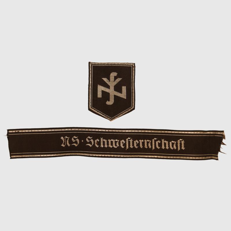 GERMAN WWII NATIONAL SOCIALIST WOMEN’S LEAGUE INSIGNIA.