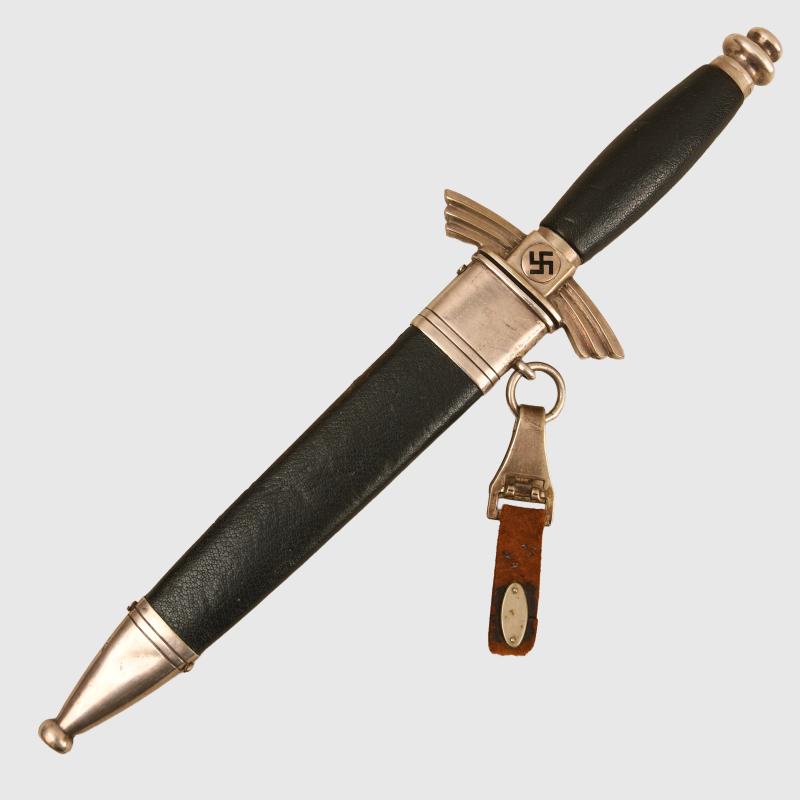 GERMAN WWII DLV/NSFK MANS DAGGER.