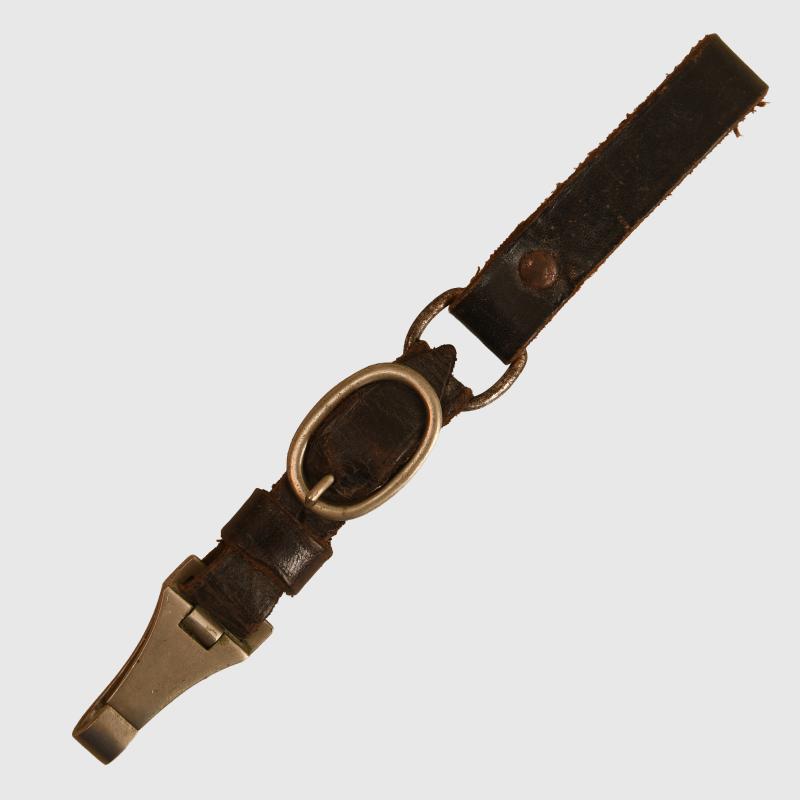 GERMAN WWII SS DAGGER STRAP AND LOOP.