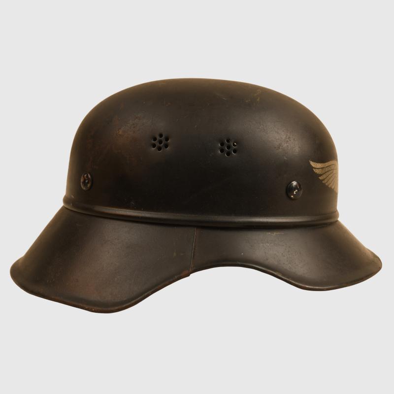 GERMAN WWII LUFTSCHUTZ GLADIATOR HELMET.