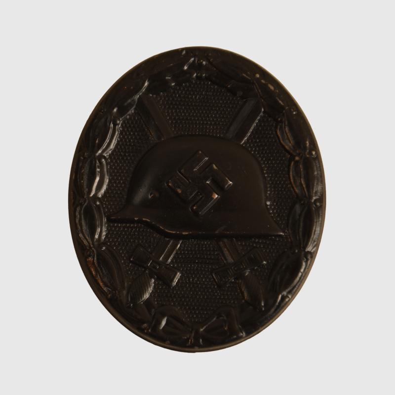 GERMAN WWII WOUND BADGE IN BLACK.
