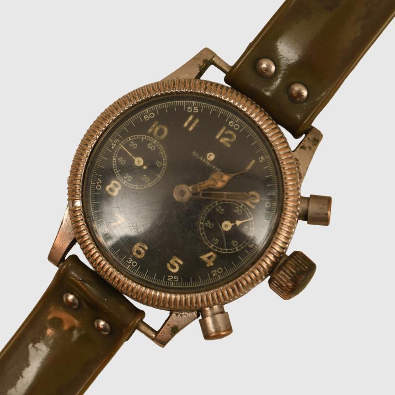 GERMAN WWII LUFTWAFFE CHRONOGRAPH BY TUTIMA.