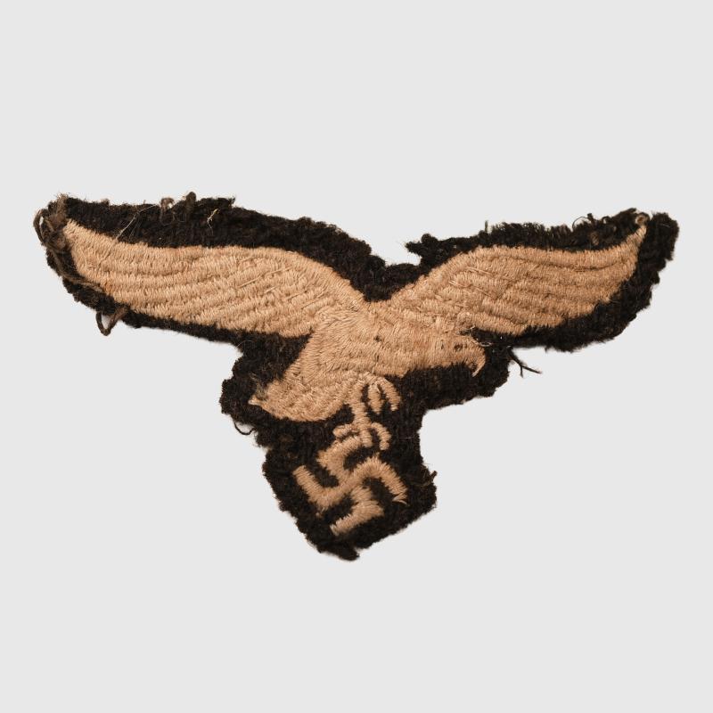 GERMAN WWII LUFTWAFFE HERMANN GORING DIVISION SIDE CAP EAGLE.