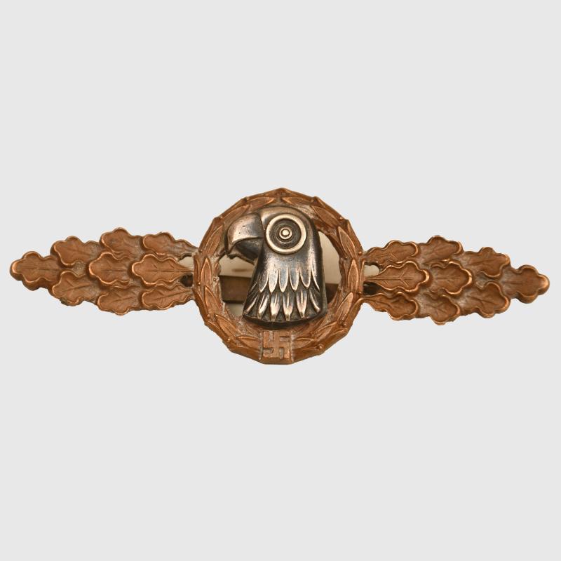 GERMAN WWII LUFTWAFFE RECONNAISSANCE BAR IN BRONZE.