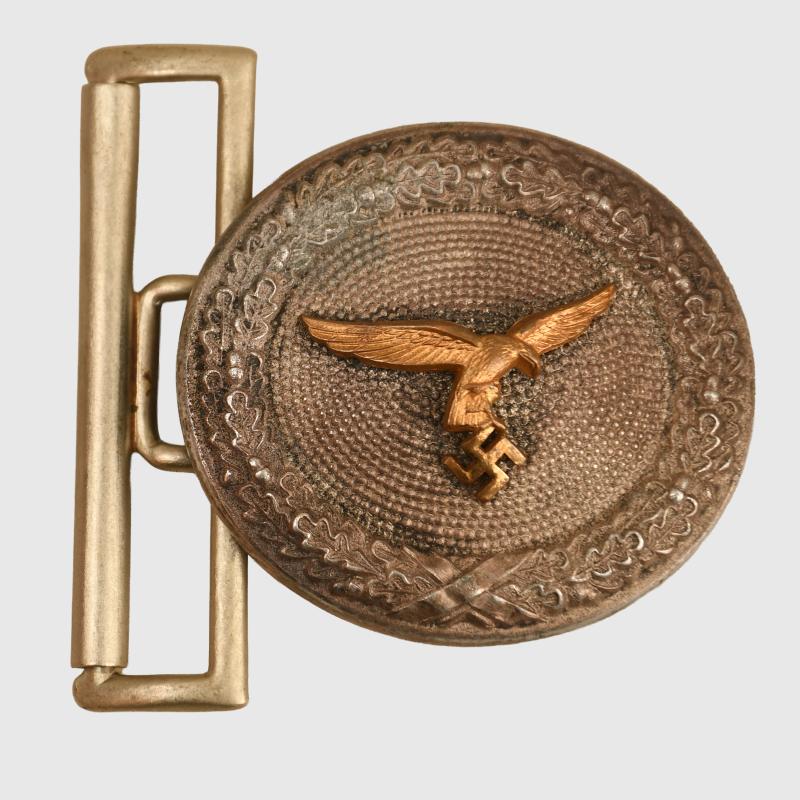 GERMAN WWII LUFTWAFFE OFFICERS BELT BUCKLE.