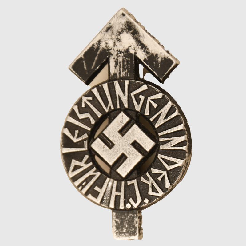 GERMAN WWII HITLER YOUTH PROFICIENCY BADGE.