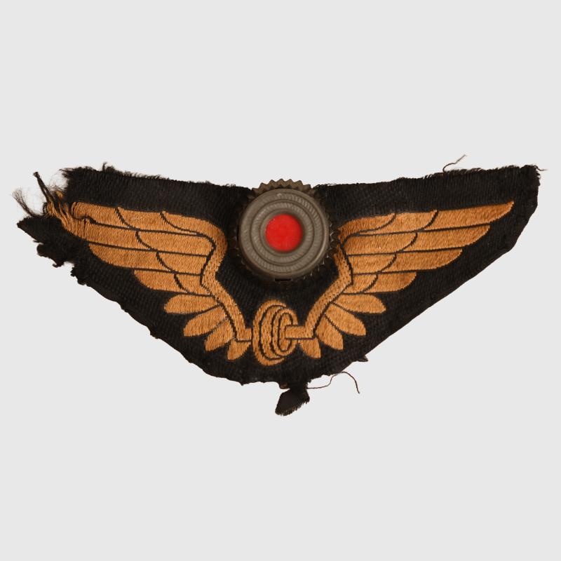 GERMAN WWII RAILWAY OFFICIAL’S CAP COCKADE.