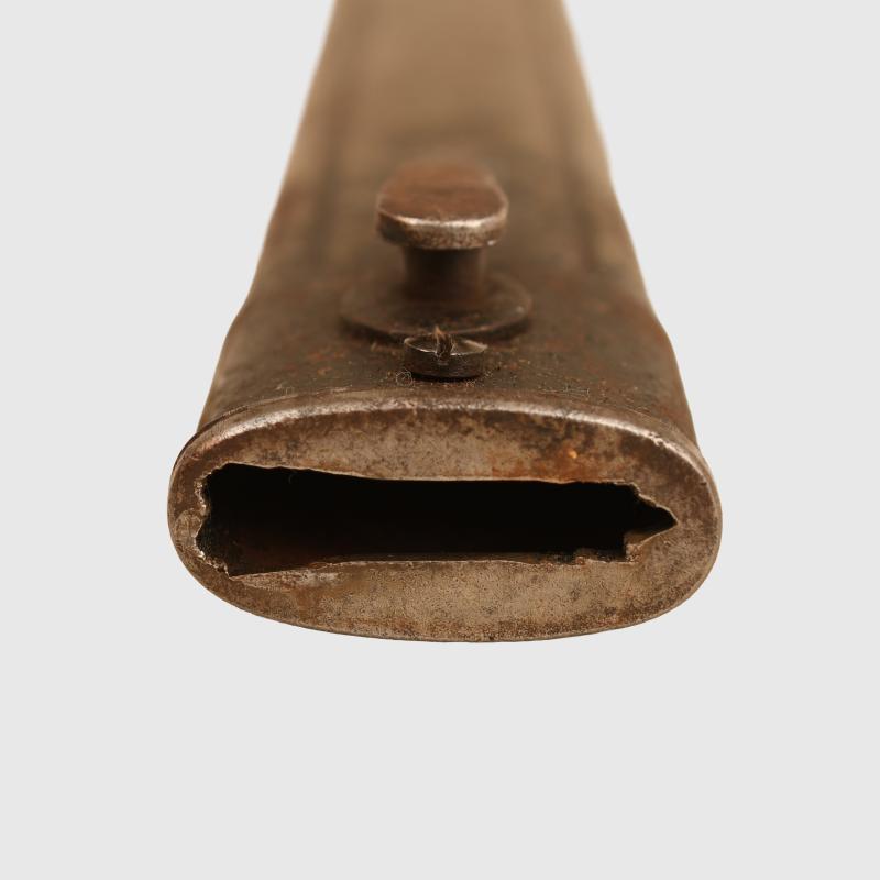 GERMAN WWI ERSATZ SAW BACK BAYONET.