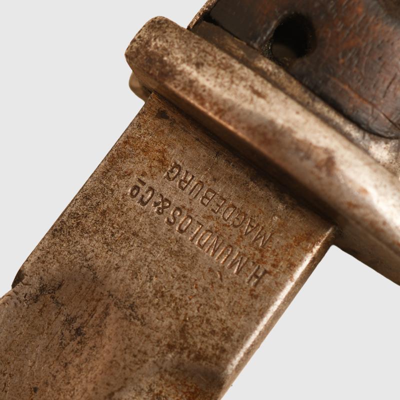 GERMAN WWI 98/05 SAW BACK BAYONET.