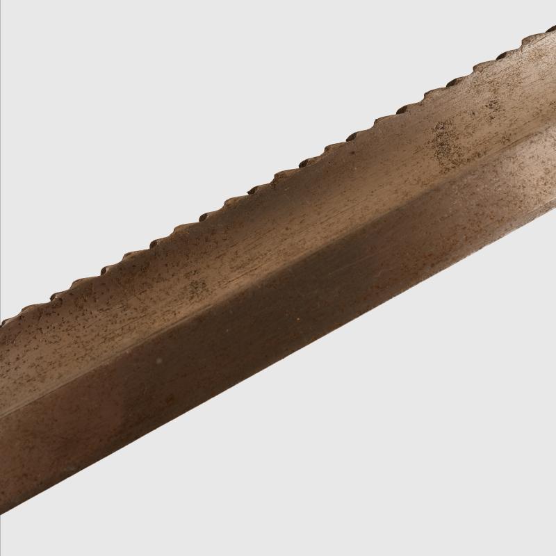 GERMAN WWI 98/05 SAW BACK BAYONET.