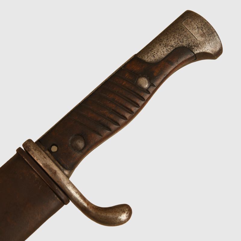 GERMAN WWI 98/05 SAW BACK BAYONET.