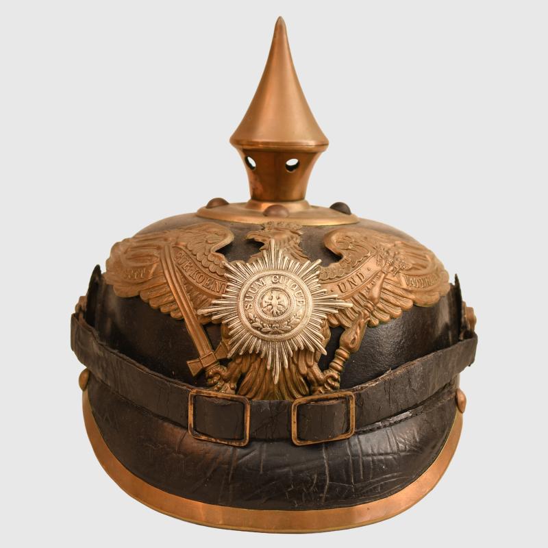 GERMAN WWI PRUSSIAN GUARD PICKLEHAUBE.