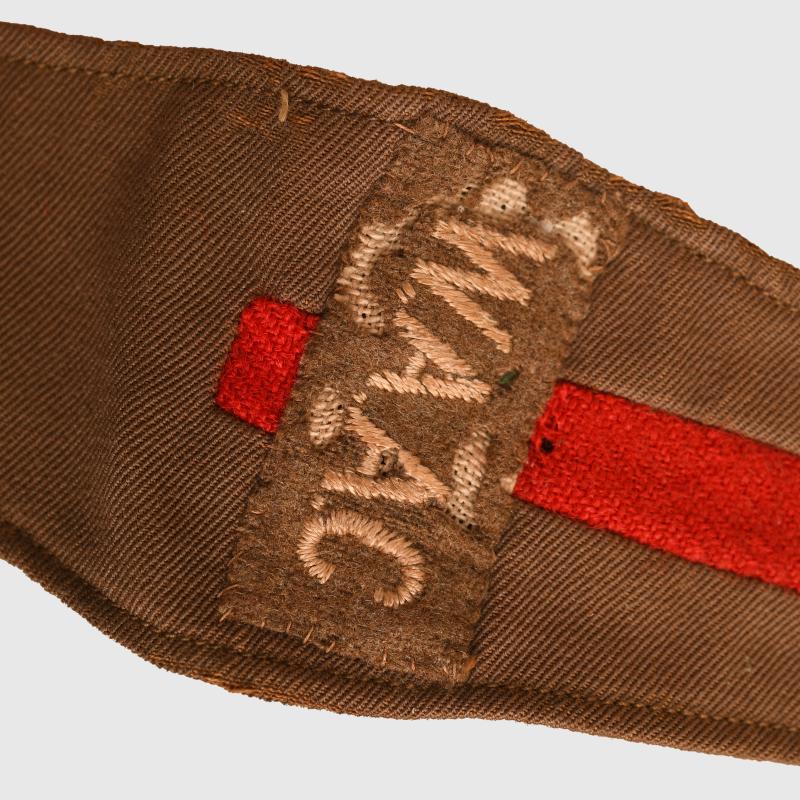 BRITISH WWI WOMAN’S AUXILIARY ARMY CORPS SHOULDER STRAPS.