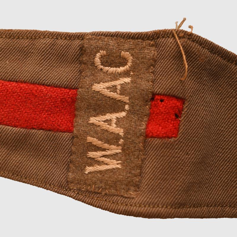 BRITISH WWI WOMAN’S AUXILIARY ARMY CORPS SHOULDER STRAPS.
