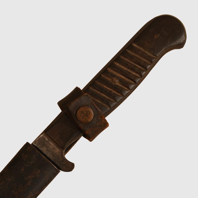 GERMAN WWI UNUSUAL FIGHTING KNIFE.