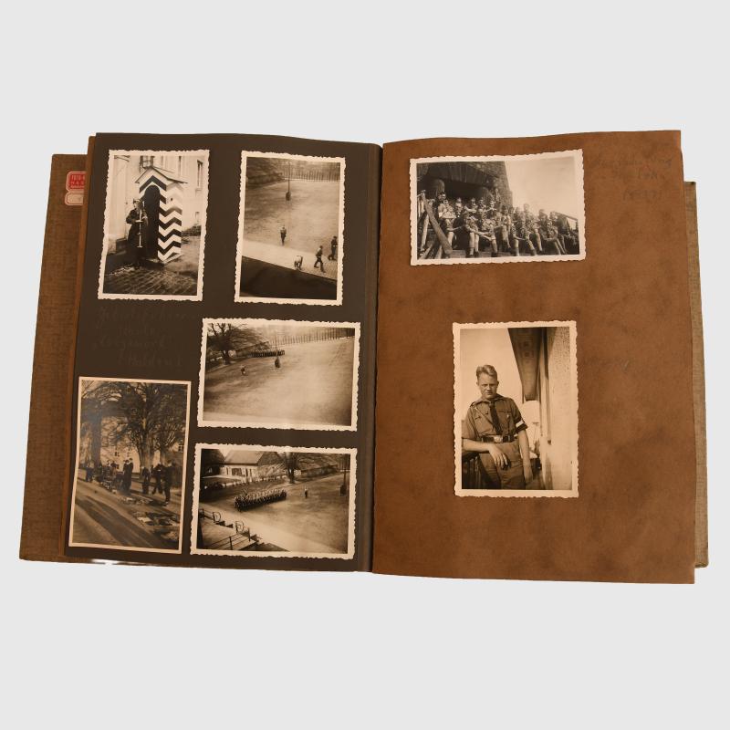 GERMAN WWII GROSSDEUTSCHLAND PAPERWORK GROUPING.