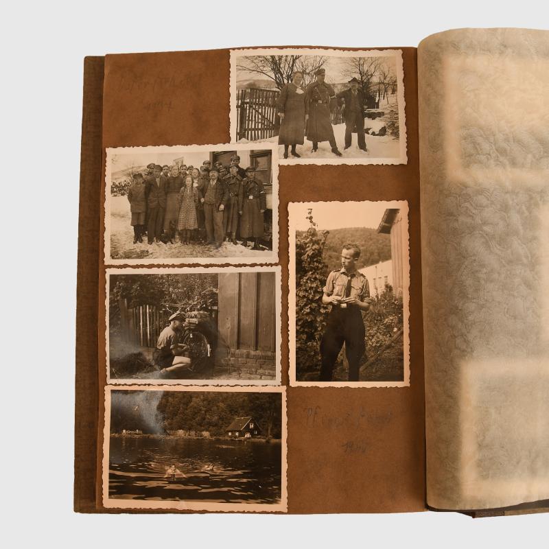 GERMAN WWII GROSSDEUTSCHLAND PAPERWORK GROUPING.