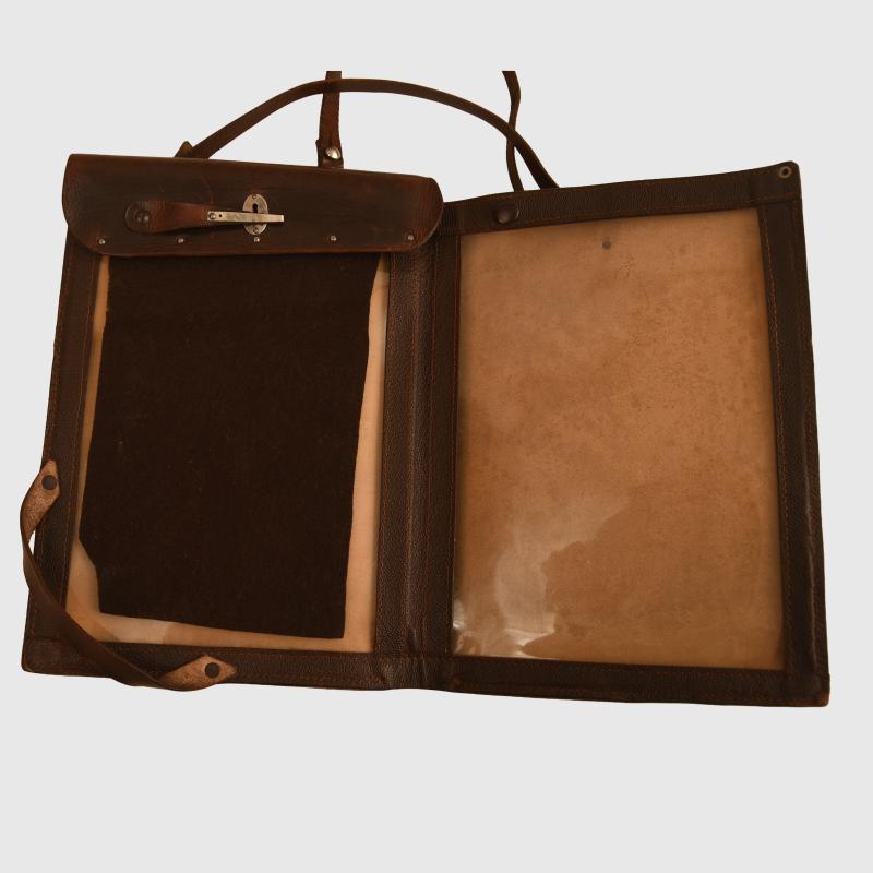 GERMAN WWII MAP CASE.
