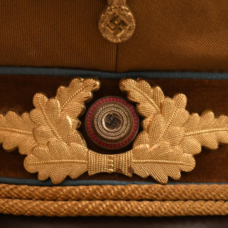 GERMAN WWII NSDAP ORTS GROUP POLITICAL CAP.