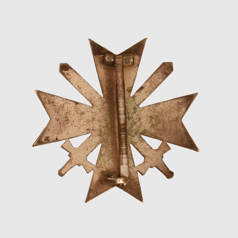 GERMAN WWII WAR SERVICE CROSS 1st CLASS WITH SWORDS CASED.